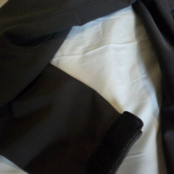 Patagonia women Black Hybrid Jacket Elastic Polartec Size Small - Picture 6 of 12